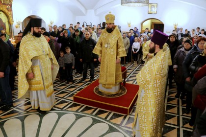 Архиерейская литургия в Богоявленском соборе