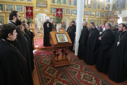 Литургия Преждеосвященных Даров в Шахтёрске